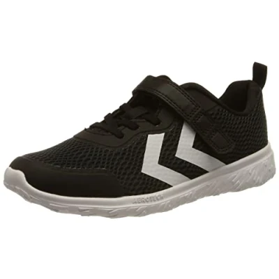 Image de Hummel Actus Recycled JR Baskets basses pour enfants, Taille: 29, Black Maille