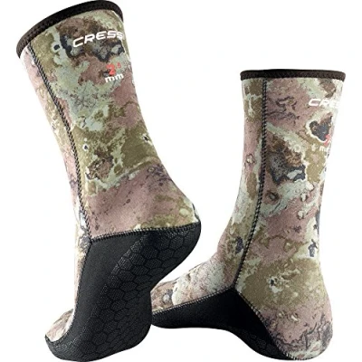 Image de Cressi Tracina Bottes Camou 3 mm Néoprène Chaussettes de pêche à la lance Taille XL
