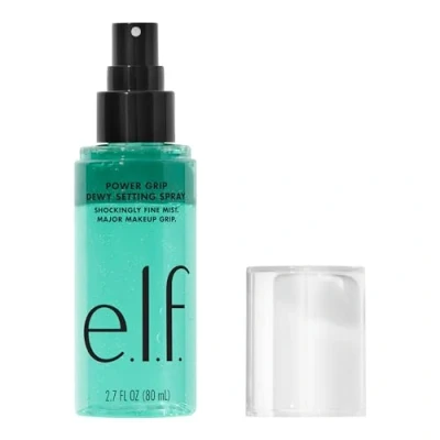 Image de e.l.f. Spray Power Grip Dewy Setting Formule ultra fine et longue durée Fixe le maquillage pour une finition hydratée profonde, végétalien sans cruauté envers les animaux