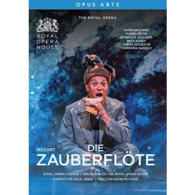 Image de Mozart : La Flûte enchantée. Stagg, Peter, Williams, Kares, Devieilhe, Gansch, Jones, McVicar