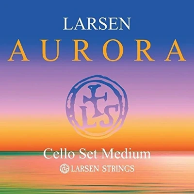 Image de LARSEN STRINGS Cordes pour violoncelle Aurora jeu 4/4 médium