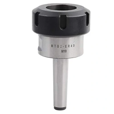 Image de M10 Mandrin à Pince MTB2 ER40 Porte Morse Taper MT2 tige pour Perceuse Tour CNC