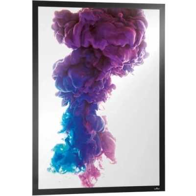 Image de DURABLE Cadre d&#039;affichage DURAFRAME® POSTER A1 Fixation adhésive pour documents Résistant aux UV 1 pièce, Noir, 505501