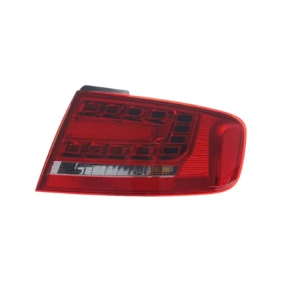 Image de TYC 11 11555 01 2 Feu arrière droit Partie extérieure LED avec porte lampe AUDI: A4 B8 Berline