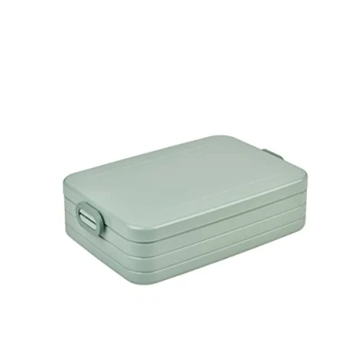 Image de Mepal Lunch Box Large To Go For 4 Sandwiches or 8 Slices of Bread Snack &amp; Adults Nordic sage
