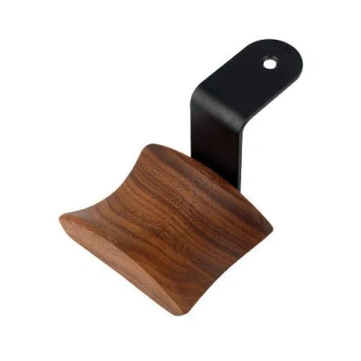Image de KiaoTime Support de casque en bois noyer pour audio, studio et jeu (support sous le bureau)