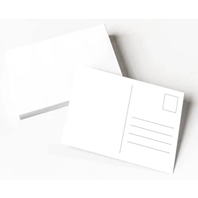 Image de Clever Pool, cartes postales vierges à personnaliser, en carton blanc, imprimer (35 x format DIN A6)