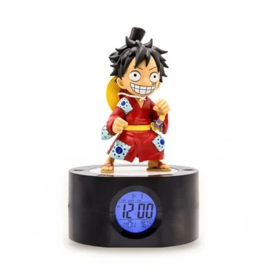 Image de TEKNOFUN Luffy réveil Lumineux, 811638, Rouge, Bleu, Jaune,Noir, Unique