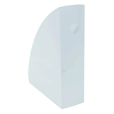 Image de Exacompta Réf. 18262D 1 Porte revues MAG CUBE Aquarel, pour rangement documents A4 et A4+, catalogues, magazines Dimensions : Prof 26,6 x larg 8,2 Haut 30,5 cm Couleur bleu pastel
