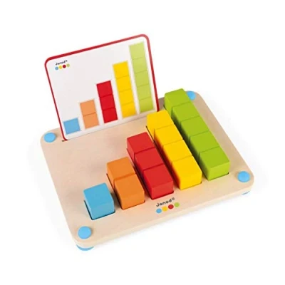 Image de Janod Essentiel Compter Jeu Educatif Premier Âge en Bois Apprendre à Peinture l&#039;Eau Dès 3 ans, J05071