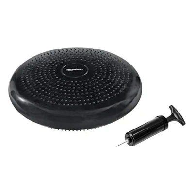 Image de Amazon Basics Coussin d&#039;équilibre Noir