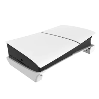 Image de Support Horizontal Console pour Playstation 5 Slim Editions, Base PS5 (Blanc)