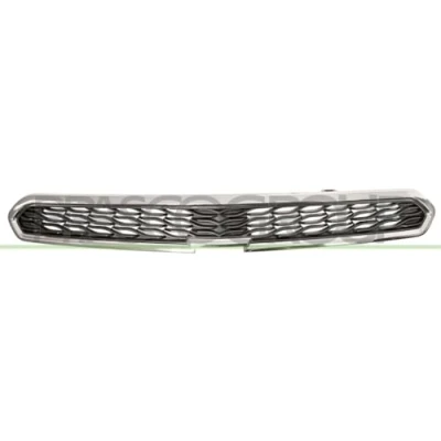 Image de PRASCO DW3422001 Calandre Partie supérieure chrome, noir CHEVROLET: Spark