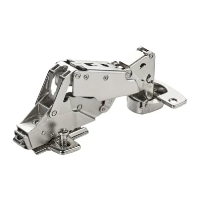Image de SOTECH Charnière grand angle 165 Sensys 8657i Butée centrale (semi fixe) Retrait à zéro, fermeture en douceur et automatique, plaque de montage incluse Hauteur 0 mm avec vis Euro