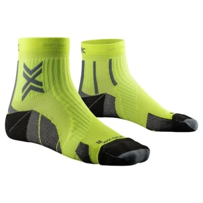 Image de X Socks® RUN PERFORM ANKLE, Fluo jaune/opale noir, 35 38