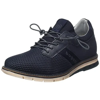 Image de bugatti Homme Simone Comfort Mocassin, Bleu foncé, 42 EU Large