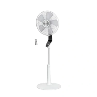 Image de Rowenta Turbo Silence Extreme Ventilateur sur pied, Puissant, Silencieux, Écoénergétique, Design, Timer 12h, Télécommande VU5690F0