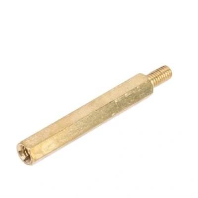 Image de entretoise hexagonale, en cuivre, laiton, écrous hexagonaux à tête unique M3, kit d&#039;assortiment d&#039;écrou vis d&#039;espacement pour carte PCB(M3*30)