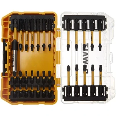 Image de DeWalt DT70738T QZ Coffret 31 Pièces Embouts de Vissage FLEXTORQ pour Perceuse Visseuse Noir/Jaune