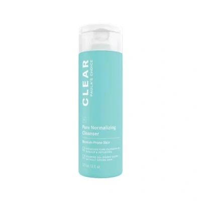Image de Paula&#039;s Choice CLEAR Gel Nettoyant Visage Nettoie les Pores, Élimine Excès de Sébum &amp; Points Noirs avec Acide Salicylique Tous Types Peaux 177 ml