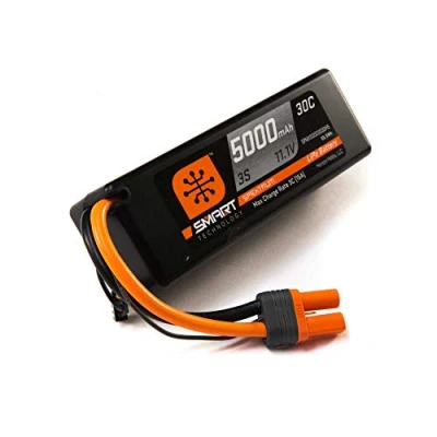 Image de Spektrum 11,1 V 5000 mAh 3S 30C Smart Hardcase LiPo Akku: IC5 SPMX50003S30H5 Multicolore