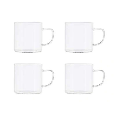 Image de OGO LIVING Lot de 4 tasses helya 25cl en verre borosilicate 7912003
