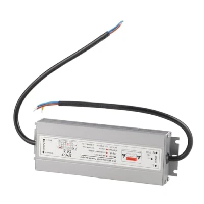 Image de LED Transformateur, IP67 éTanche 60W Driver Alimentation 100 240V AC à 12V DC Transformateur de Pilote pour Bande Lumineuse LED, Lumière Extérieure