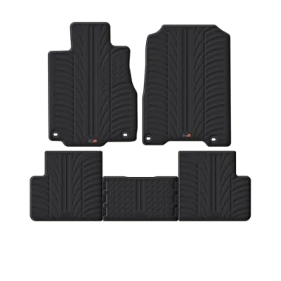 Image de Travall Mats Tapis de Voiture Compatible avec Honda CR V (2012 2017) TRM1222 Sol en Caoutchouc sur Measure