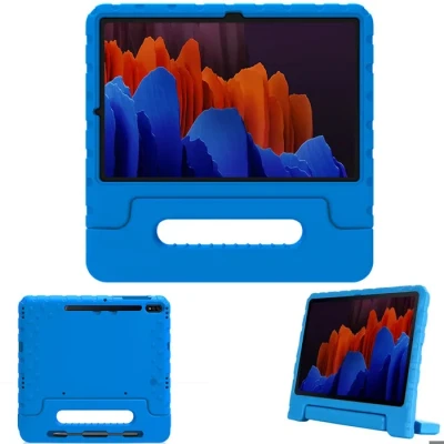 Image de imoshion Coque kidsproof avec poignée Galaxy Tab S8 Plus / S7 FE 5G Bleu Neuf