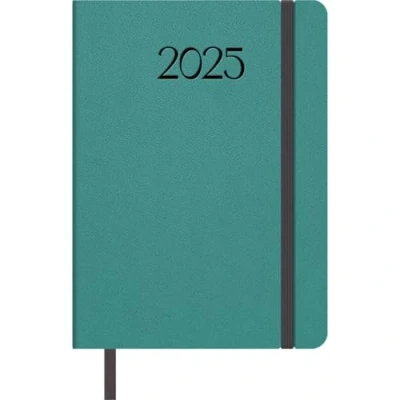 Image de Dohe Manhattan Agenda 2025 journalier format A5 (14 x 20 cm), 12 mois de janvier à décembre, couverture souple en similicuir, planificateur espagnol, fournitures bureau