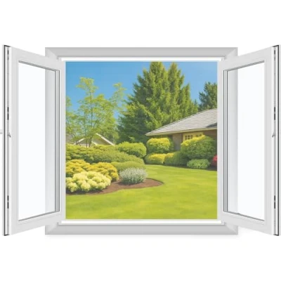 Image de MYCARBON Lot de 2 Moustiquaires Fenêtre sans Perçage 130x150cm, Toile Moustiquaire Auto Collante Filet Anti Moustique Store Adhésive, Découpable à la Dimension Souhaitée, Blanc