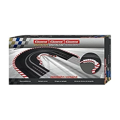 Image de Carrera Digital 132, 124, Evolution Hairpin Curve, 20020613, Multicolore, &#039;9.0 L x 53.0 H 26.0 W (cm)