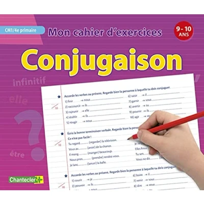 Image de MON CAHIER D&#039;EXERCICES CONJUGAISON (9 10 A.) CM1 4E PRIMAIRE