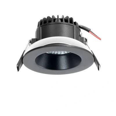 Image de Arcchio downlight LED Aryx, noir, 4.000K