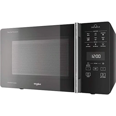 Image de Whirlpool MCP 359 SL, Comptoir, Micro onde combiné, 25 L, 800 W, Tactile, Argent, Noir