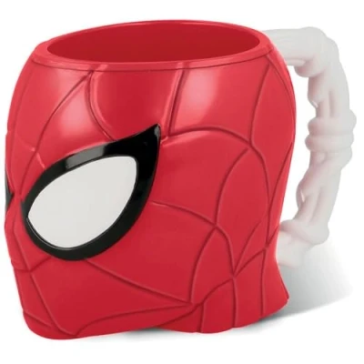 Image de Tataway in viaggio si cresce Marvel Mug enfant Spiderman avec personnage 3D Homme Araignée 210 ml poignée
