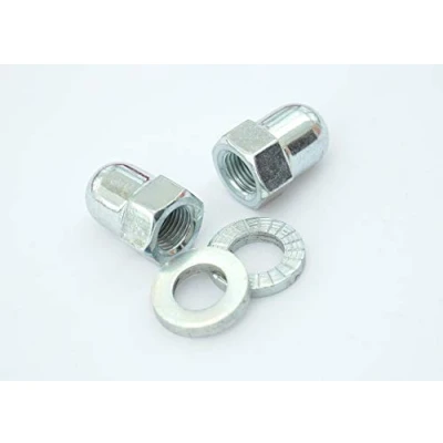 Image de acelo Écrous à chape pour vélo Shimano SRAM Sachs, moyeux de roue avant et arrière (moyeu Nexus 7/8 &amp; Alfine 8/11, FG 9,5 = 3/8&quot; SW15 x L21,5).