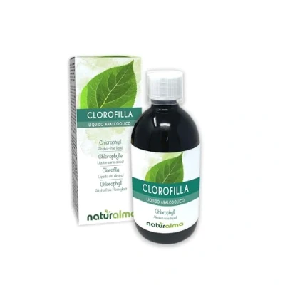 Image de Chlorophylle Naturalma Liquide sans alcool 500 ml Complément alimentaire Végétalien et 100% naturel