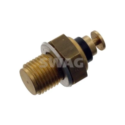 Image de SWAG 99 90 1939 Sonde De Température Liquide Refroidissement noir avec bague d&#039;étanchéité, soupape/valve d&#039;injection VOLKSWAGEN: GOLF 3