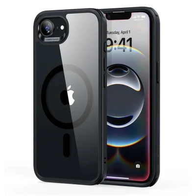 Image de Coque pour iPhone 16e ESR Classic Hybrid HaloLock Transparente / Noire