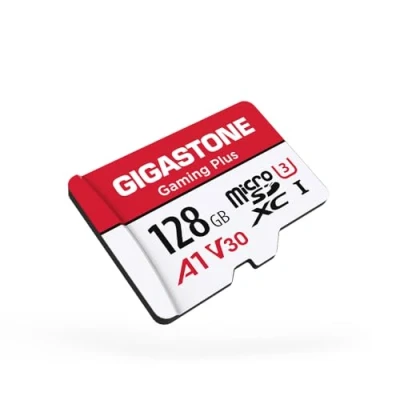 Image de GIGASTONE Carte Mémoire 128 Go, Gaming Plus, pour Switch, Steamdeck, 4K Video UHS I A1 U3 V30 C10 MicroSDXC