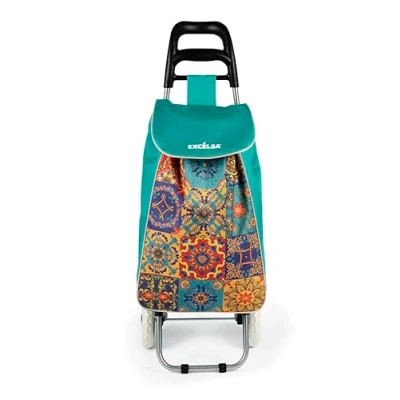 Image de Excelsa Trinacria Chariot Porte Charges, capacité 38 L, Sac Amovible, Hydrofuge