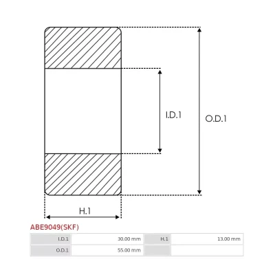 Image de AS PL ABE9049(SKF) Support