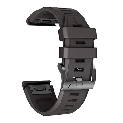 Image de NotoCity Bracelet Fenix 5X avec Fermoir à Ressort, 26 mm en Silicone Ajustement Facile Compatible Garmin / Plus/Fenix 3 HR/Fenix 6X/6X Pro/Fenix 7X