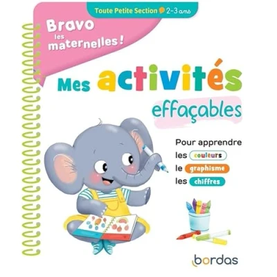 Image de Bravo les maternelles Mes activités effaçables Toute Petite section (Spirale)