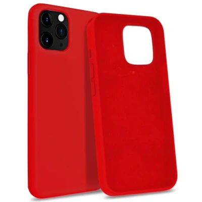 Image de MyGadget Coque Compatible avec Apple iPhone 11 Pro Max Case Protection Rigide Anti Choc Doublure Microfibre Rouge