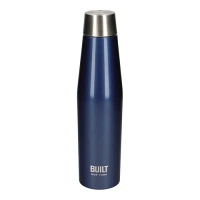 Image de BUILT Perfect Seal Bouteille d&#039;Eau Isotherme sous Vide Étanche, Acier Inoxydable, 540 ml