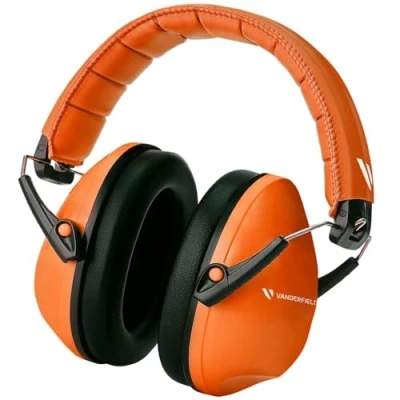 Image de Vanderfields Casque Anti Bruit Enfant Réglable Pliable et Confortable Protection Auditive 27dB SNR pour Kids, Garcon Fille Âge 3 16 Years, TDAH, de l&#039;aéroport, Feux d’Artifice