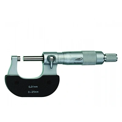 Image de HELIOS PREISSER 0800501 Micromètre 0 25 mm Lecture: 0.01 DIN 863 1