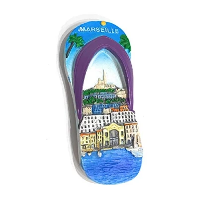 Image de UDC PEC as de Coeur Magnet Marseille Couleur aléatoire